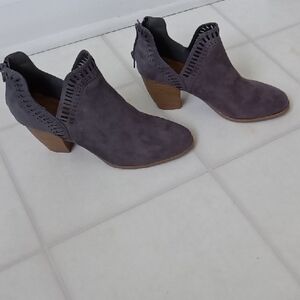 Stylish Gray Ankle Boots